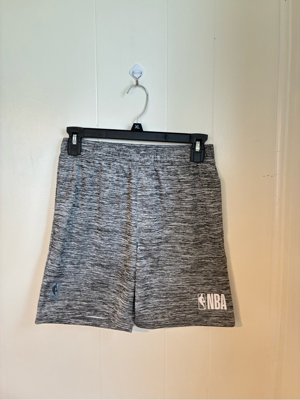 NBA Men's Heather Gray Athletic Shorts
